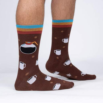 Men's Crew Sock - Pot Head